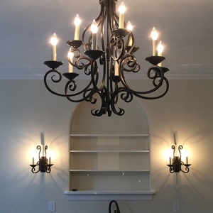 Chandlier-Sconces