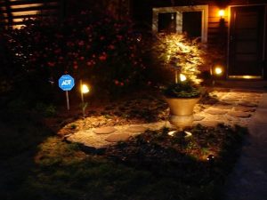 landscape lighting, path lights